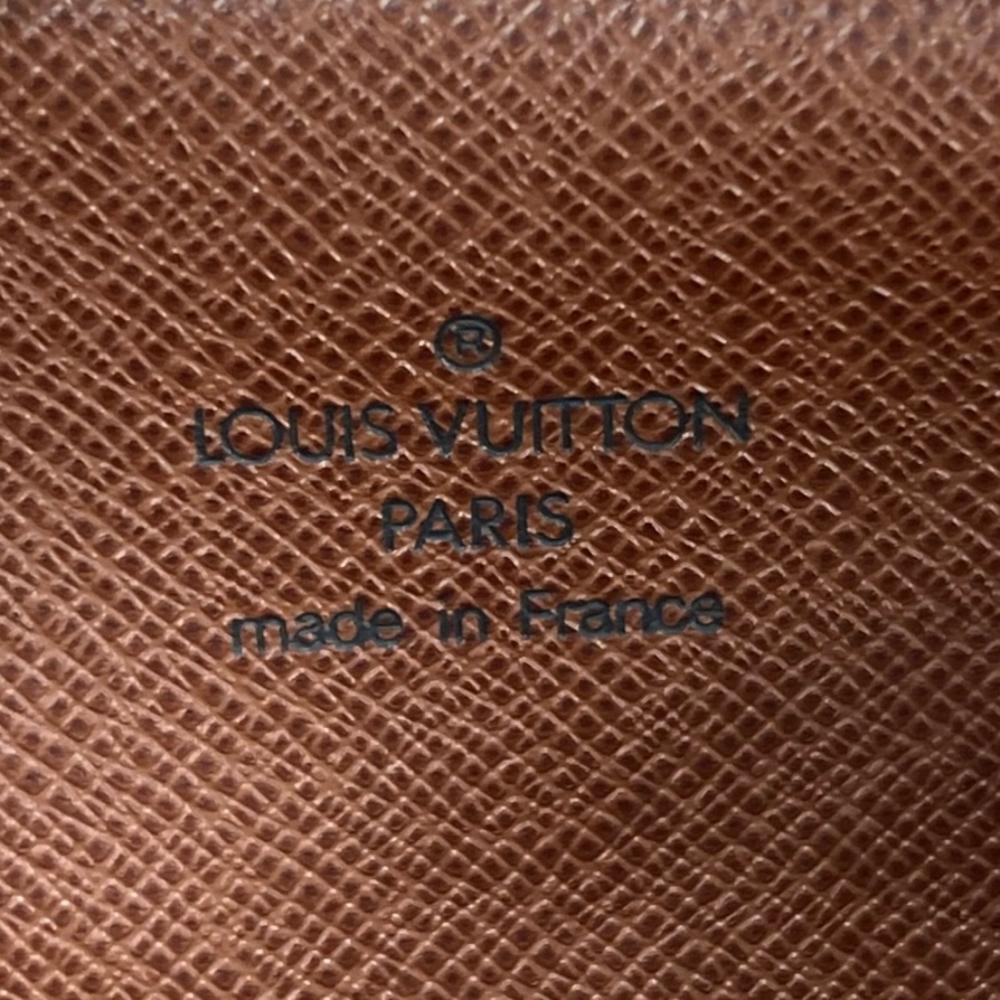 LOUIS VUITTON ルイヴィトン ショルダーバッグ モノグラム アマゾン 2層式 M45236 モノグラムキャンバス ヌメ革 ブラウン 茶 ゴールド金具 レディース【中古品】
