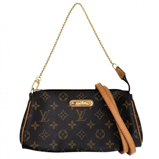 LOUIS VUITTON ルイヴィトン 2WAY エヴァ ハンドバッグ ショルダーバッグ M95567 モノグラムキャンバス ブラウン 茶 ゴールド金具 レディース【中古品】