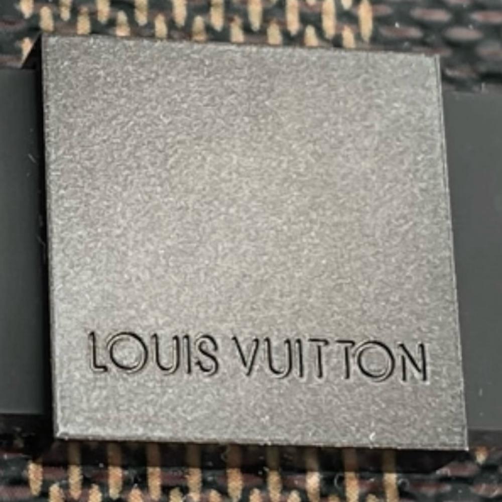 LOUIS VUITTON ルイヴィトン ハンドバッグ ダミエ・エベヌ トライベッカ･ミニ N51162 PVCコーティングキャンバス レザー ブラウン 茶 ゴールド金具 レディース【中古品】