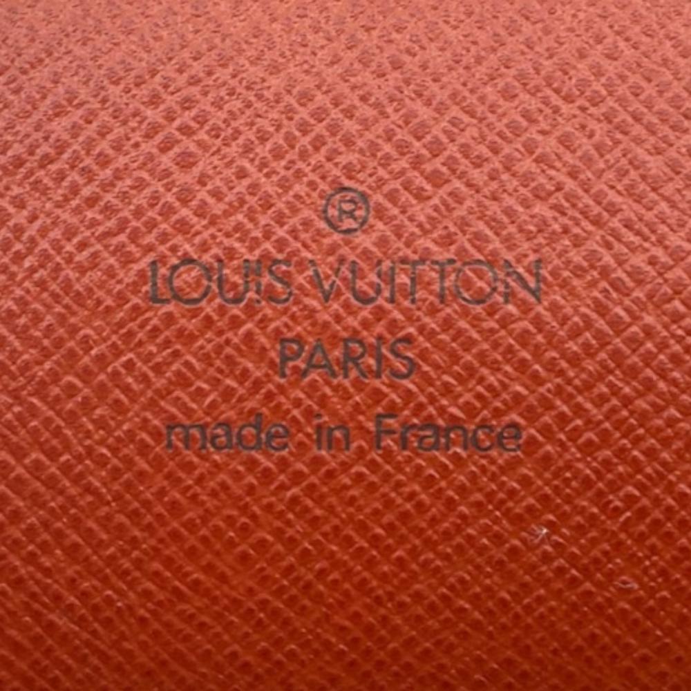LOUIS VUITTON ルイヴィトン ハンドバッグ ダミエ・エベヌ トライベッカ･ミニ N51162 PVCコーティングキャンバス レザー ブラウン 茶 ゴールド金具 レディース【中古品】