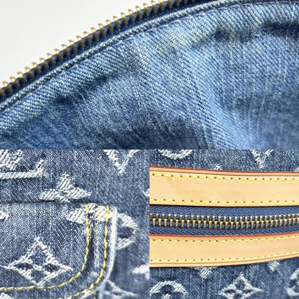 LOUIS VUITTON ルイヴィトン ハンドバッグ バギーGM ワンハンドバッグ M95048 モノグラムデニム ブルー 青 ゴールド金具 レディース【中古品】