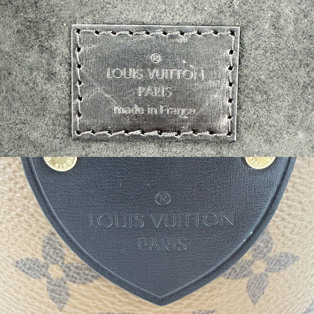 LOUIS VUITTON ルイヴィトン 2WAY カンヌ バニティバッグ ハンドバッグ ショルダーバッグ M43986 ブラウン 茶 ブラック 黒 ゴールド金具 レディース【中古品】