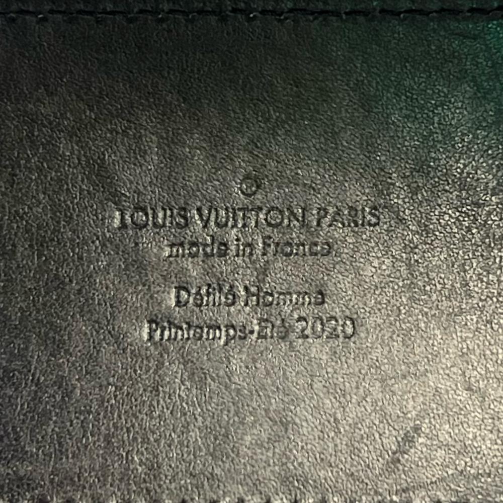 LOUIS VUITTON ルイヴィトン ショルダーバッグ プリズム ソフトトランク モノグラム M55932 レザー マルチカラー ブラック金具 メンズ【中古品】