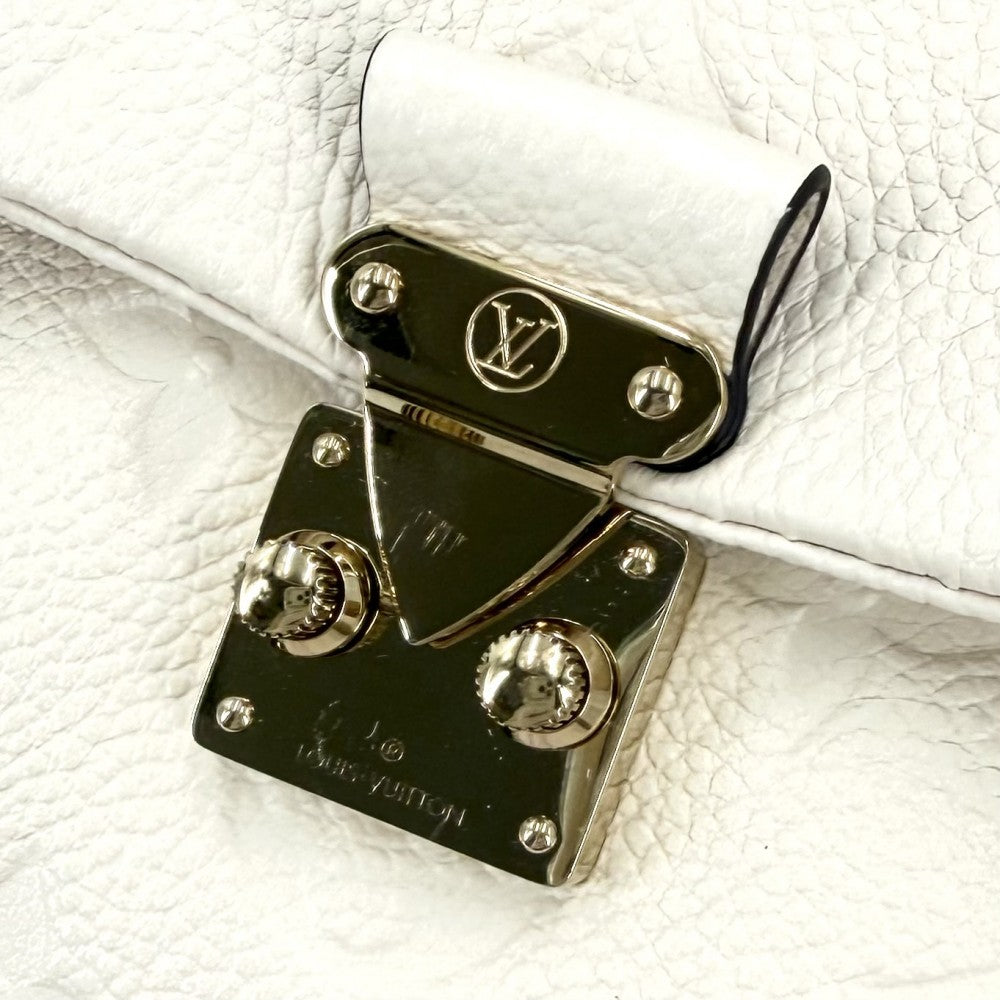 LOUIS VUITTON ルイヴィトン 2WAY ナノ・マドレーヌ ハンドバッグ ショルダーバッグ M12145 モノグラムアンプラント クレーム ゴールド金具 レディース【中古品】