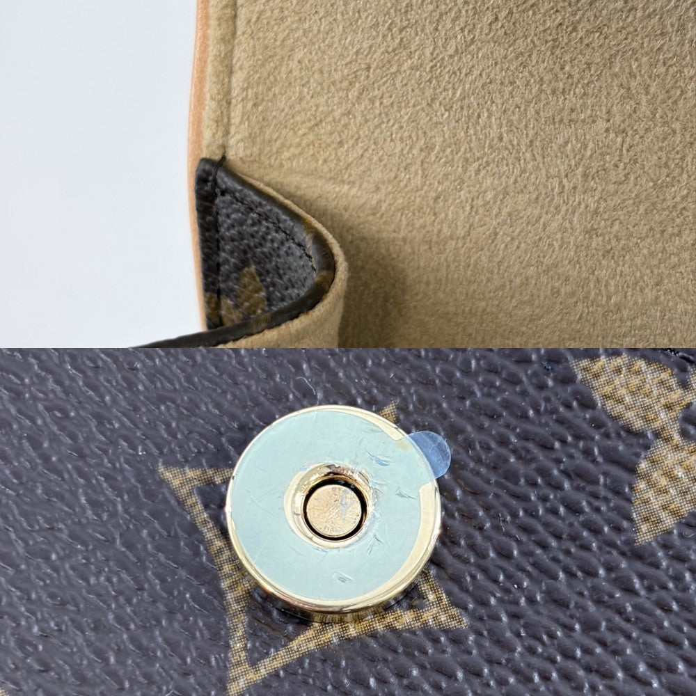 LOUIS VUITTON ルイヴィトン ウエストバッグ モノグラム ポシェットフロランティーヌ ボディバッグ ウエストポーチ M51855 ブラウン 茶 ゴールド金具 レディース【中古品】