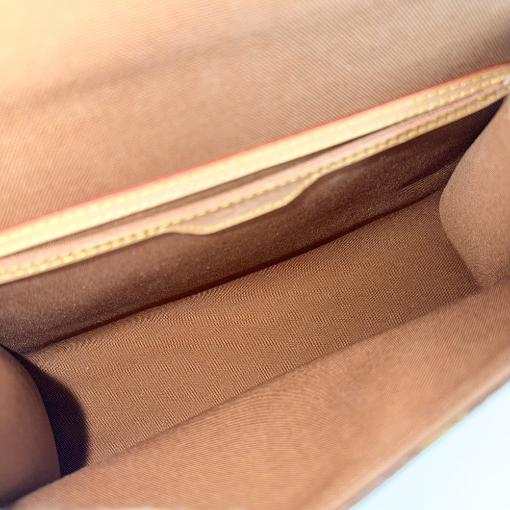LOUIS VUITTON ルイヴィトン 2WAY ベルエア ハンドバッグ ショルダーバッグ M51122 モノグラムキャンバス ブラウン 茶 ゴールド金具 レディース【中古品】