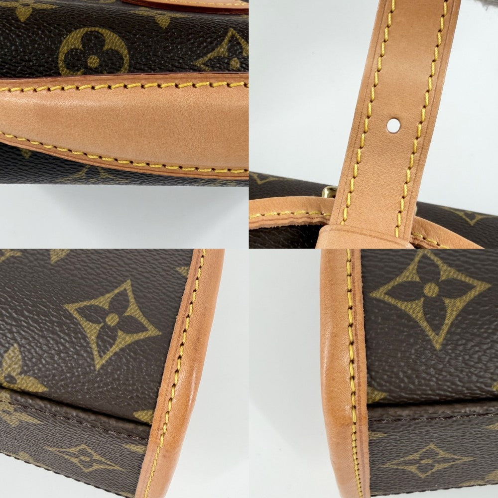 LOUIS VUITTON ルイヴィトン 2WAY ベルエア ハンドバッグ ショルダーバッグ M51122 モノグラムキャンバス ブラウン 茶 ゴールド金具 レディース【中古品】