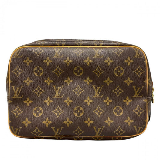 LOUIS VUITTON ルイヴィトン ショルダーバッグ リポーターPM M45254 モノグラムキャンバス ブラウン 茶 ゴールド金具 ユニセックス【中古品】