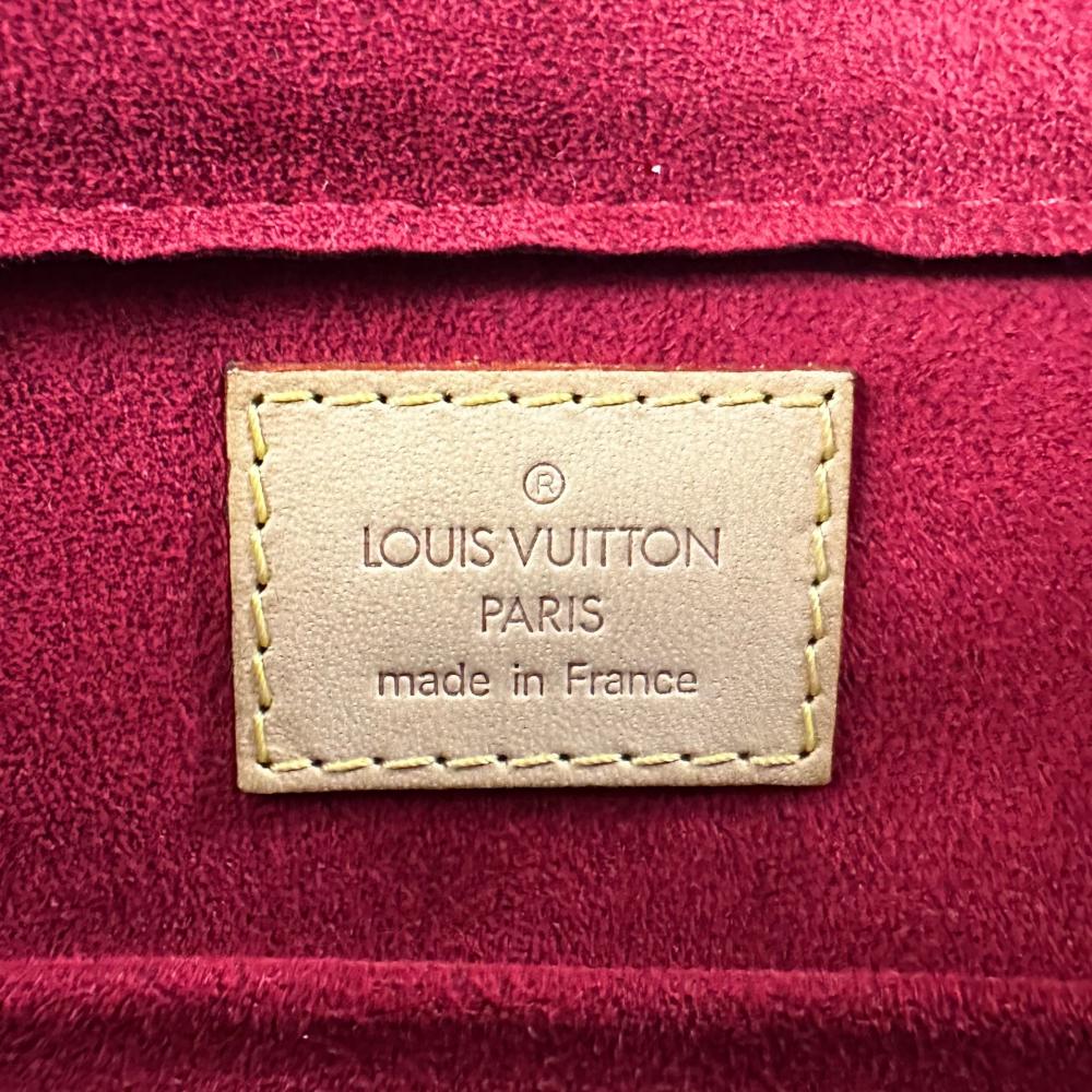 LOUIS VUITTON ルイヴィトン ショルダーバッグ ヴィバシテGM ワンショルダー M51163 モノグラムキャンバス ブラウン 茶 ゴールド金具 レディース【中古品】