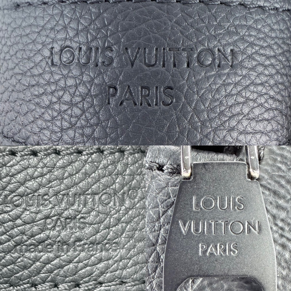 LOUIS VUITTON ルイヴィトン ハンドバッグ モノグラム・ミッドナイトキャンバス ロッカードップ・キット クラッチバッグ M26810 ブラック 黒 ブラック金具 メンズ【中古品】