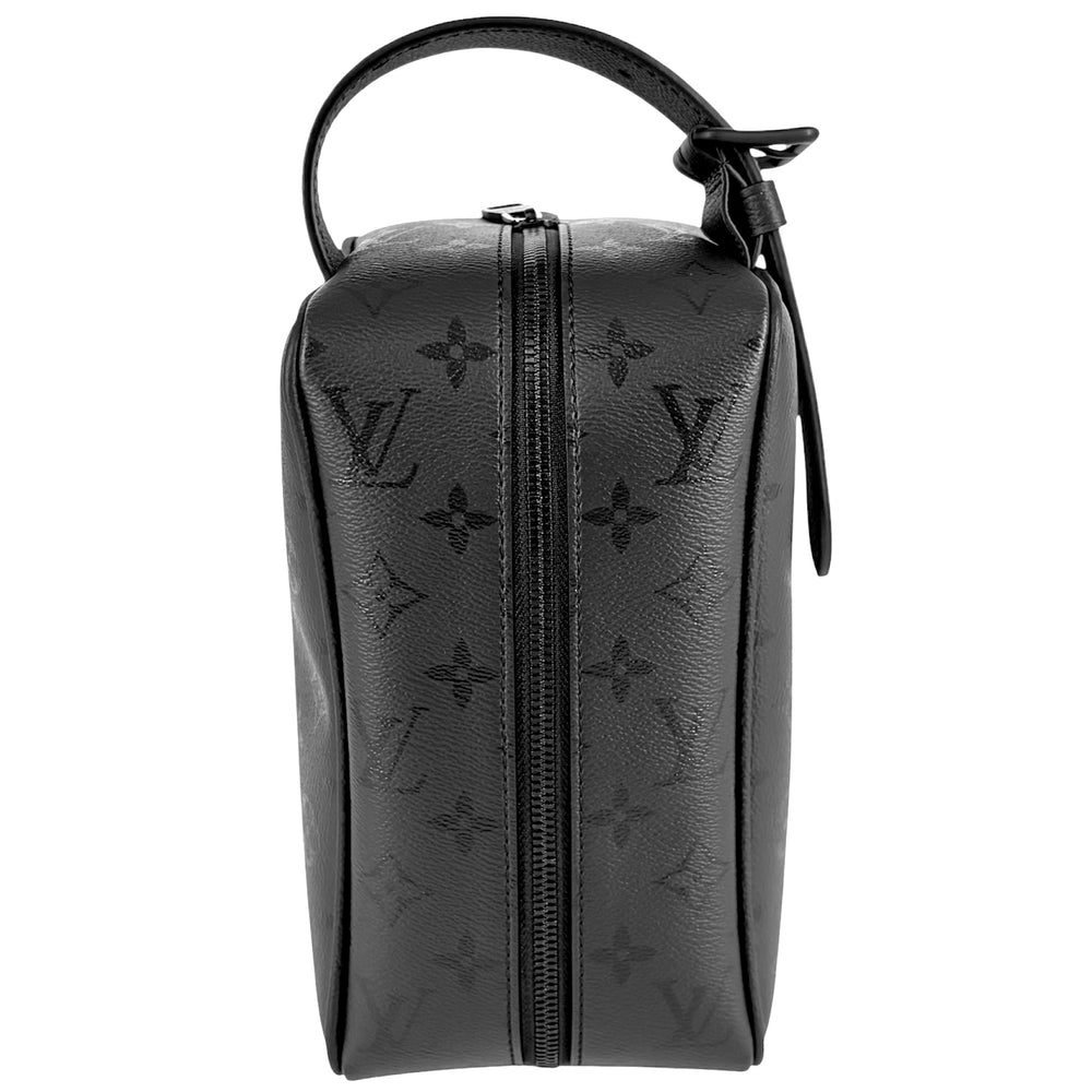 LOUIS VUITTON ルイヴィトン ハンドバッグ モノグラム・ミッドナイトキャンバス ロッカードップ・キット クラッチバッグ M26810 ブラック 黒 ブラック金具 メンズ【中古品】