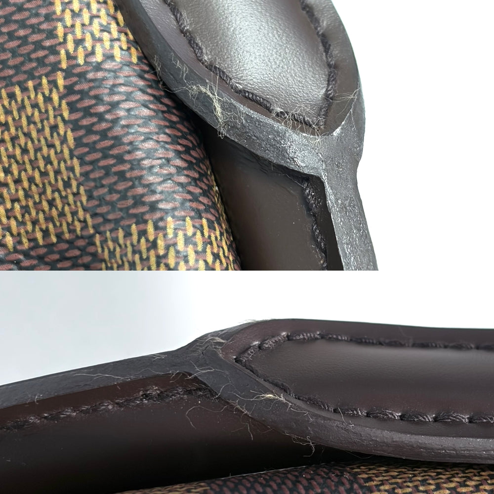 LOUIS VUITTON ルイヴィトン ショルダーバッグ ルーピングGM ワンハンドル スペシャルオーダー N51144 ダミエキャンバス ブラウン 茶 ゴールド金具 レディース【中古品】