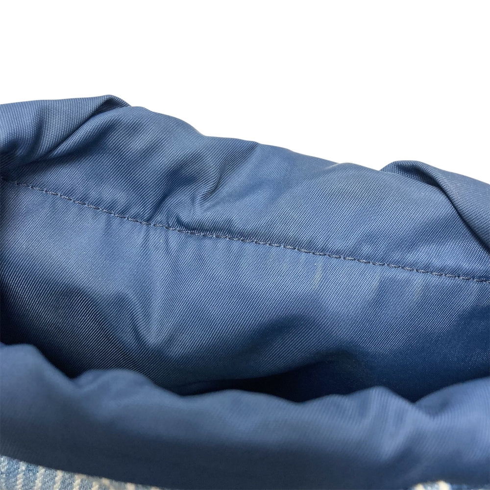 LOUIS VUITTON ルイヴィトン ショルダーバッグ モノグラムウォーターカラー サックマランメッセンジャー 鞄 かばん M57830 キャンバス レザー ブルー 青 シルバー金具 メンズ【中古品】