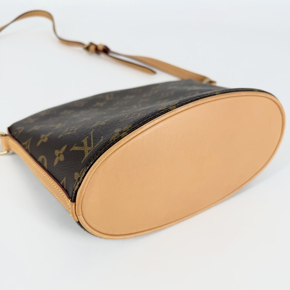 LOUIS VUITTON ルイヴィトン ショルダーバッグ ドルーオ M51290 モノグラムキャンバス ブラウン 茶 ゴールド金具 レディース【中古品】