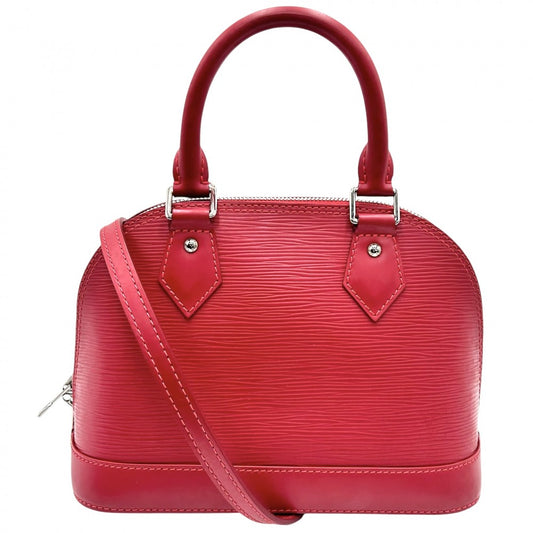 【開店SALE】 LOUIS VUITTON ルイヴィトン 2WAY エピ アルマBB ハンドバッグ ショルダーバッグ 小さめ ミニバッグ レッド 赤 かばん 鞄 M40850 カーマイン シルバー金具 レディース【中古品】