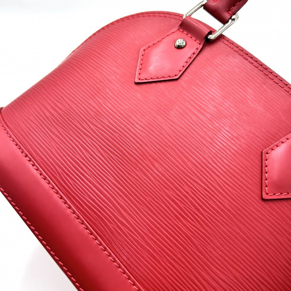 【開店SALE】 LOUIS VUITTON ルイヴィトン 2WAY エピ アルマBB ハンドバッグ ショルダーバッグ 小さめ ミニバッグ レッド 赤 かばん 鞄 M40850 カーマイン シルバー金具 レディース【中古品】