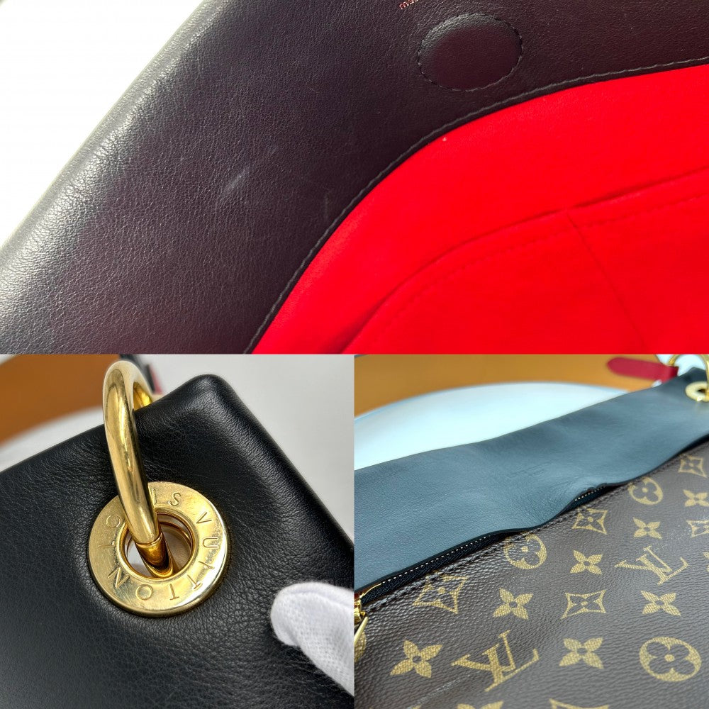 【開店SALE】 LOUIS VUITTON ルイヴィトン ハンドバッグ モノグラム テュイルリーホーボー ワンハンドバッグ 鞄 かばん M43154 ブラウン 茶 マルチカラー ゴールド金具 レディース【中古品】