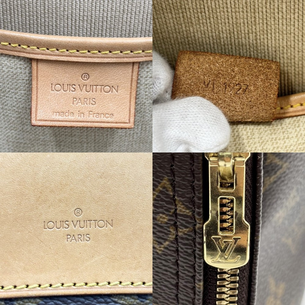 【開店SALE】 LOUIS VUITTON ルイヴィトン ハンドバッグ モノグラム エクスキュルシオン シューズバッグ 鞄 かばん M41450 ブラウン 茶 ゴールド金具 レディース【中古品】
