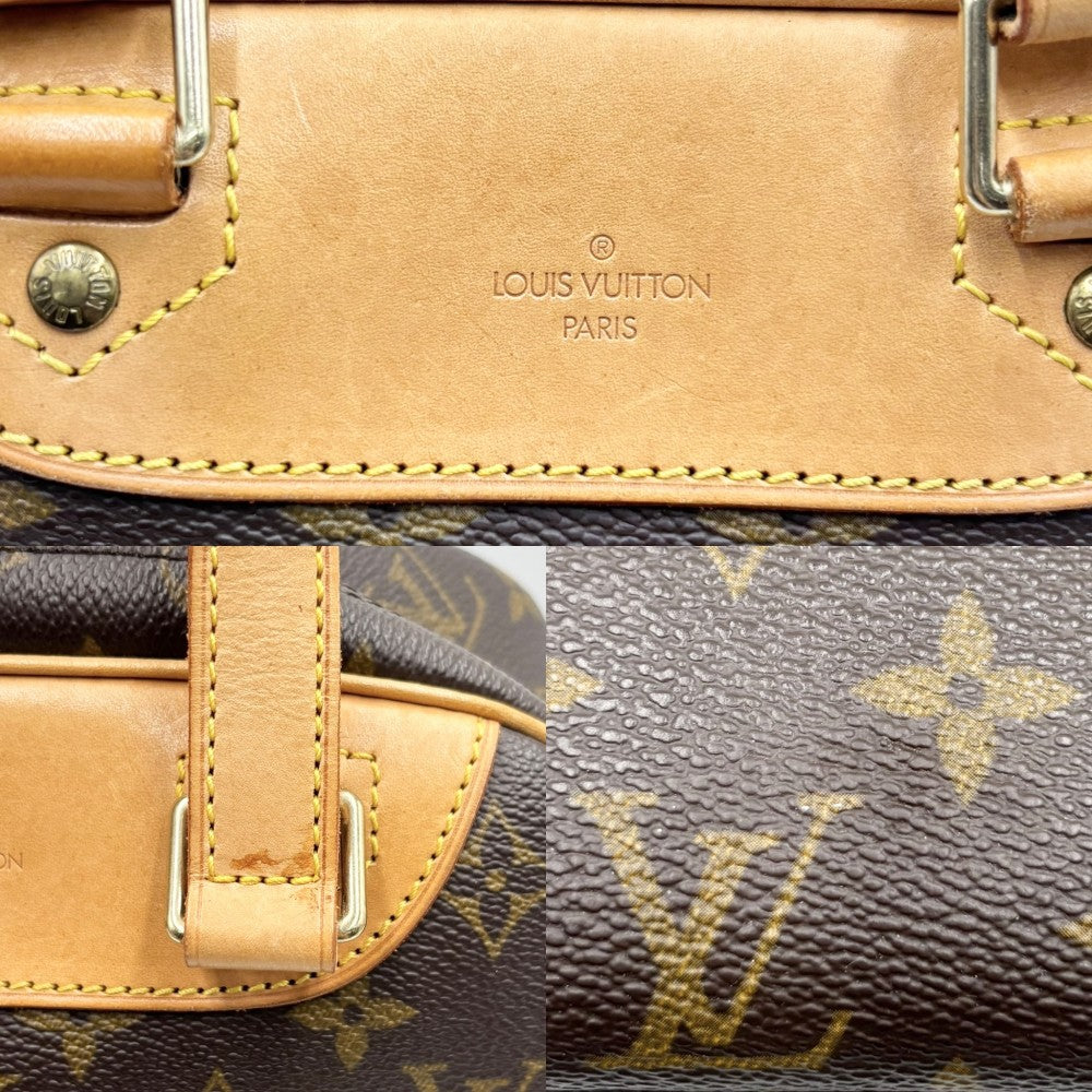 【開店SALE】 LOUIS VUITTON ルイヴィトン ハンドバッグ モノグラム エクスキュルシオン シューズバッグ 鞄 かばん M41450 ブラウン 茶 ゴールド金具 レディース【中古品】