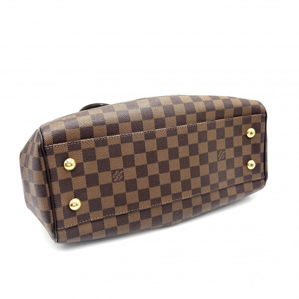 【開店SALE】 LOUIS VUITTON ルイヴィトン 2WAY ダミエ トレヴィPM ハンドバッグ ショルダーバッグ 鞄 かばん N51997 ブラウン 茶 ゴールド金具 レディース【中古品】