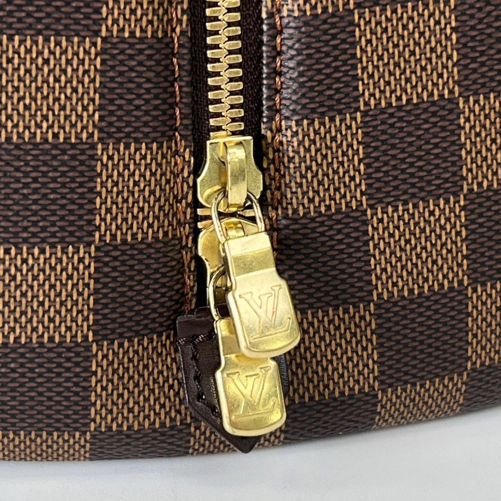LOUIS VUITTON ルイヴィトン ハンドバッグ ﾘﾍﾞﾗMM N41434 ダミエキャンバス ブラウン 茶 ゴールド金具 レディース【中古品】