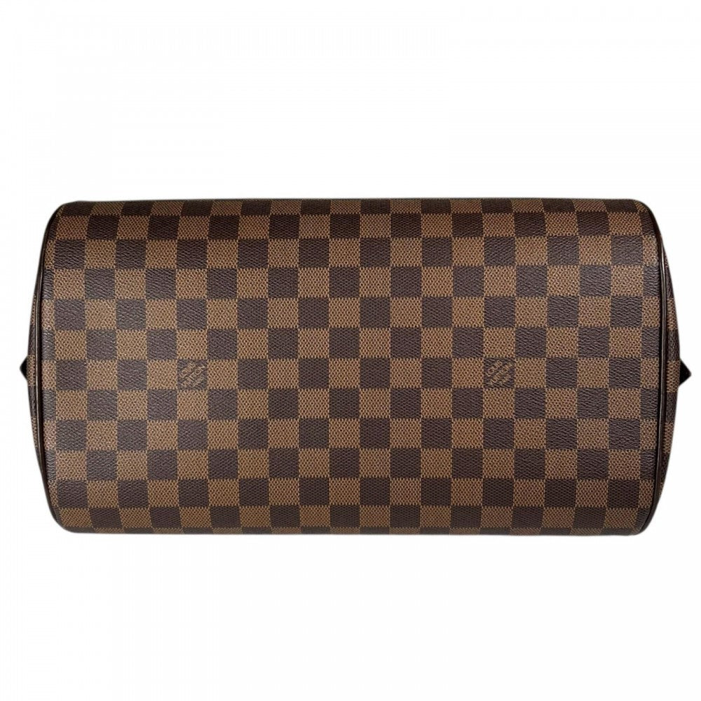 LOUIS VUITTON ルイヴィトン ハンドバッグ ﾘﾍﾞﾗMM N41434 ダミエキャンバス ブラウン 茶 ゴールド金具 レディース【中古品】