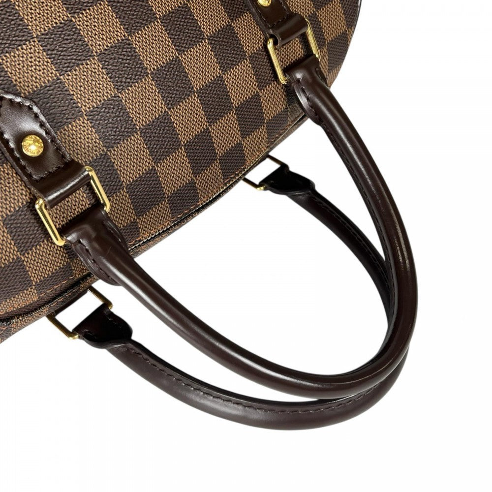 LOUIS VUITTON ルイヴィトン ハンドバッグ ﾘﾍﾞﾗMM N41434 ダミエキャンバス ブラウン 茶 ゴールド金具 レディース【中古品】