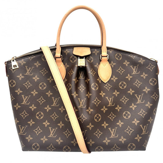 LOUIS VUITTON ルイヴィトン 2WAY ボエシNM MM ハンドバッグ ショルダーバッグ 鞄 かばん M45987 モノグラムキャンバス ブラウン 茶 ゴールド金具 レディース【中古品】