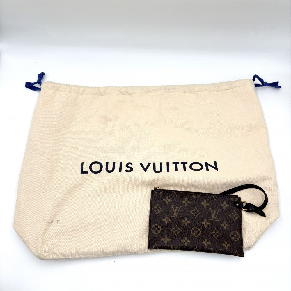 LOUIS VUITTON ルイヴィトン トートバッグ ロウキー・カバMM ハンドバッグ A4対応 かばん 鞄 ブラック M25341 レザー ノワール ゴールド金具 メンズ【中古品】