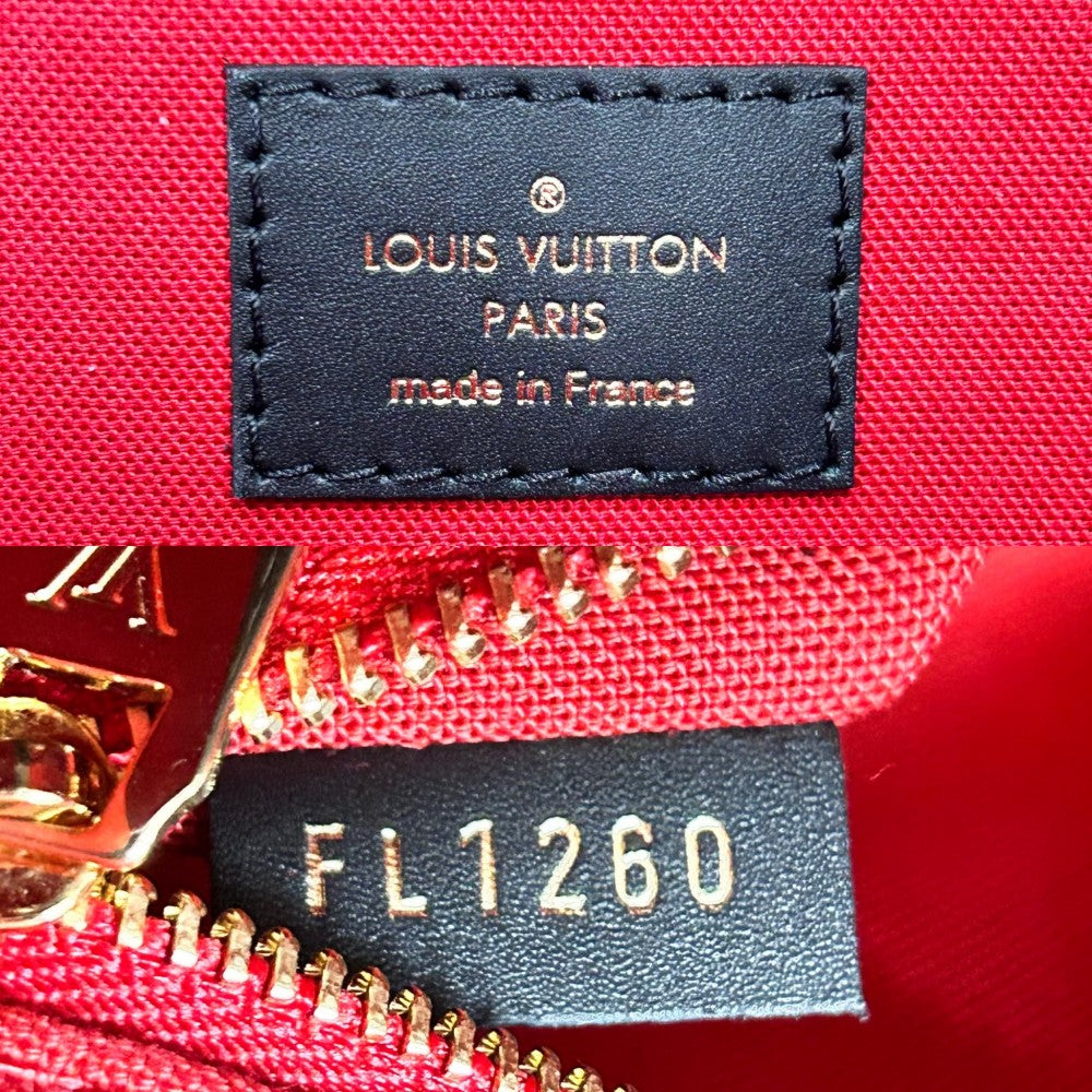 LOUIS VUITTON ルイヴィトン 2WAY オンザゴーMM ハンドバッグ トートバッグ かばん 鞄 M45321 モノグラムジャイアント モノグラム・リバース ブラウン 茶 ゴールド金具 レディース【中古品】