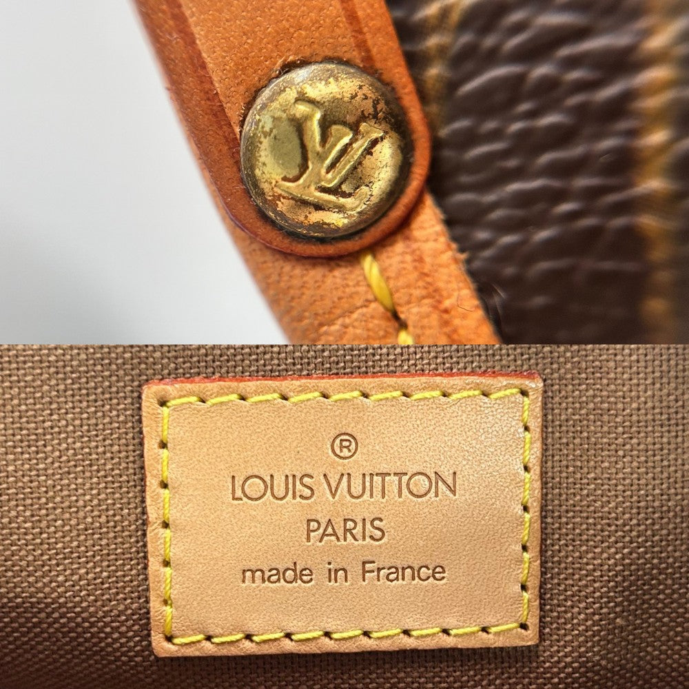 【開店SALE】 LOUIS VUITTON ルイヴィトン ハンドバッグ モノグラム ポパンクール・オ トートバッグ 鞄 かばん M40007 ブラウン 茶 ゴールド金具 レディース【中古品】