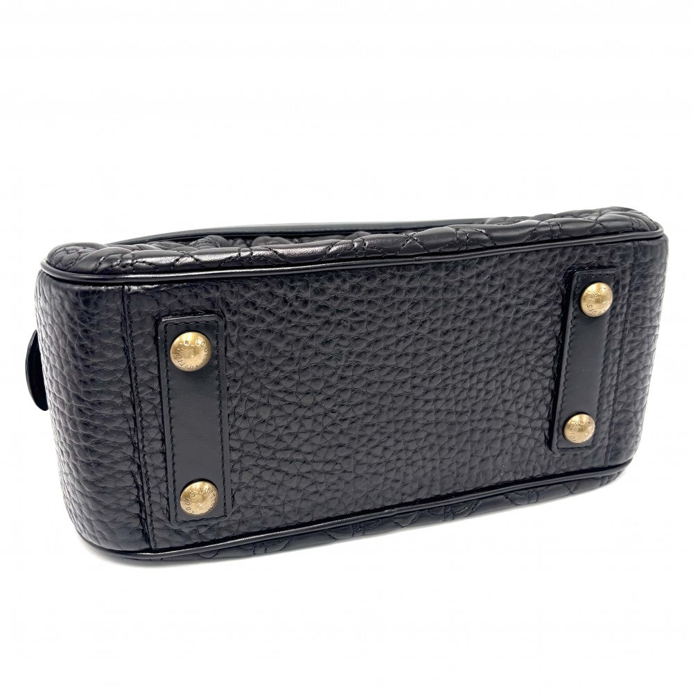 【開店SALE】 LOUIS VUITTON ルイヴィトン ハンドバッグ モノグラムヴィエンナ クララ M95105 ブラック 黒 ゴールド金具 レディース【中古品】