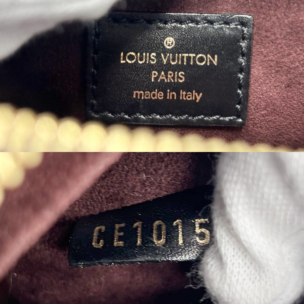 【開店SALE】 LOUIS VUITTON ルイヴィトン ハンドバッグ モノグラムヴィエンナ クララ M95105 ブラック 黒 ゴールド金具 レディース【中古品】