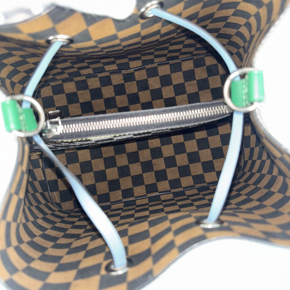 LOUIS VUITTON ルイヴィトン ショルダーバッグ ダミエ ネオノエ N40229 ブラック 黒 グレー シルバー金具 レディース【中古品】