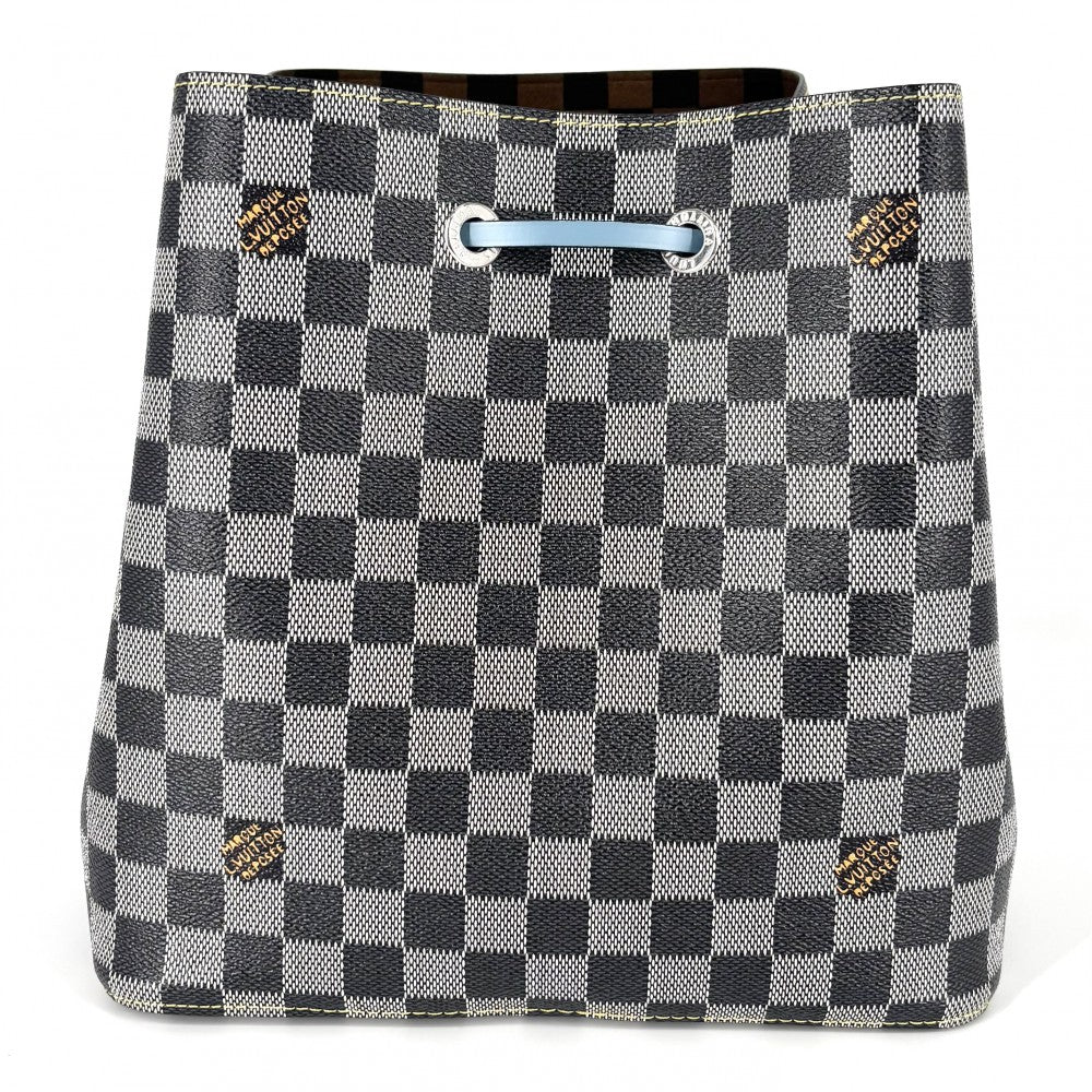 LOUIS VUITTON ルイヴィトン ショルダーバッグ ダミエ ネオノエ N40229 ブラック 黒 グレー シルバー金具 レディース【中古品】