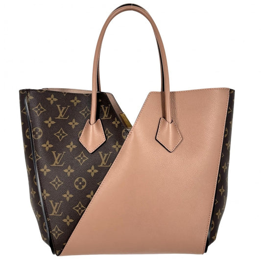 【開店SALE】 LOUIS VUITTON ルイヴィトン ハンドバッグ モノグラム キモノMM トートバッグ ブラウン ベージュ かばん 鞄 M41594 ボアドゥローズ ゴールド金具 レディース【中古品】