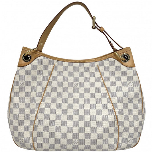 LOUIS VUITTON ルイヴィトン ショルダーバッグ ガリエラPM ハンドバッグ ワンショルダーバッグ 鞄 かばん N55215 ダミエアズールキャンバス ホワイト 白 ゴールド金具 レディース【中古品】