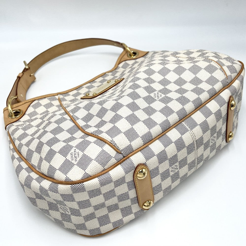 LOUIS VUITTON ルイヴィトン ショルダーバッグ ガリエラPM ハンドバッグ ワンショルダーバッグ 鞄 かばん N55215 ダミエアズールキャンバス ホワイト 白 ゴールド金具 レディース【中古品】