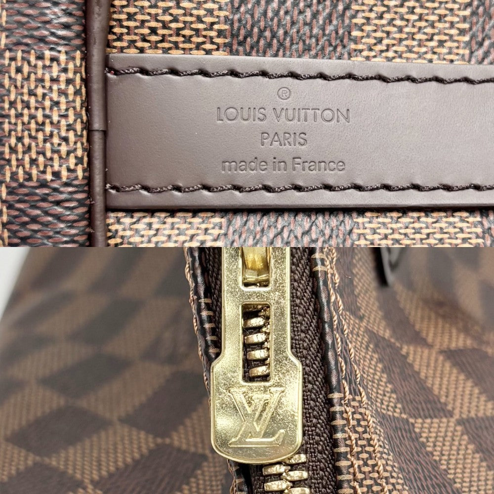 LOUIS VUITTON ルイヴィトン トートバッグ ダミエ ウエストミンスターGM ハンドバッグ N41103 ダミエキャンバス ブラウン 茶 ゴールド金具 レディース【中古品】