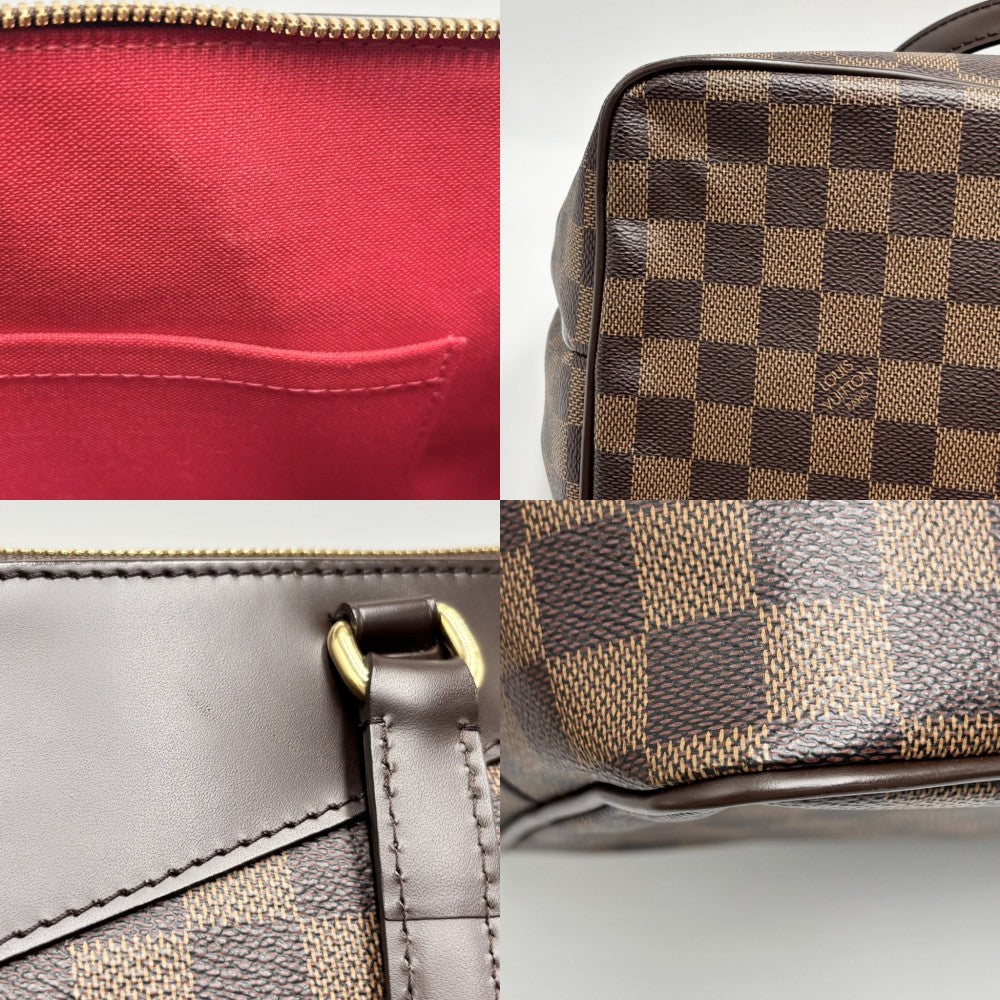 LOUIS VUITTON ルイヴィトン トートバッグ ダミエ ウエストミンスターGM ハンドバッグ N41103 ダミエキャンバス ブラウン 茶 ゴールド金具 レディース【中古品】