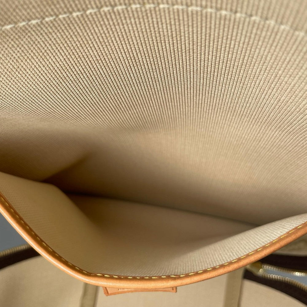 LOUIS VUITTON ルイヴィトン ハンドバッグ エクスキュルシオン M41450 モノグラムキャンバス ブラウン 茶 ゴールド金具 ユニセックス【中古品】