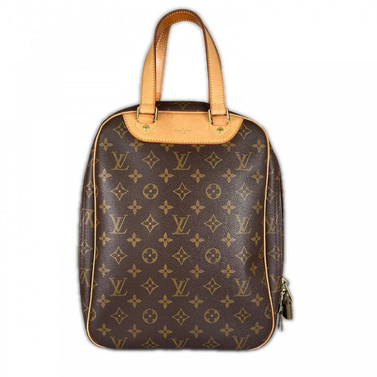 LOUIS VUITTON ルイヴィトン ハンドバッグ エクスキュルシオン M41450 モノグラムキャンバス ブラウン 茶 ゴールド金具 ユニセックス【中古品】