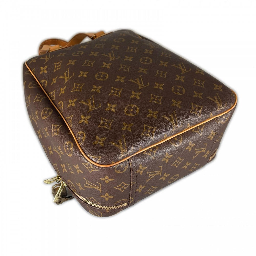 LOUIS VUITTON ルイヴィトン ハンドバッグ エクスキュルシオン M41450 モノグラムキャンバス ブラウン 茶 ゴールド金具 ユニセックス【中古品】
