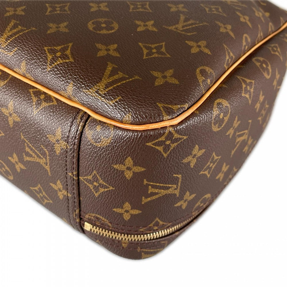 LOUIS VUITTON ルイヴィトン ハンドバッグ エクスキュルシオン M41450 モノグラムキャンバス ブラウン 茶 ゴールド金具 ユニセックス【中古品】