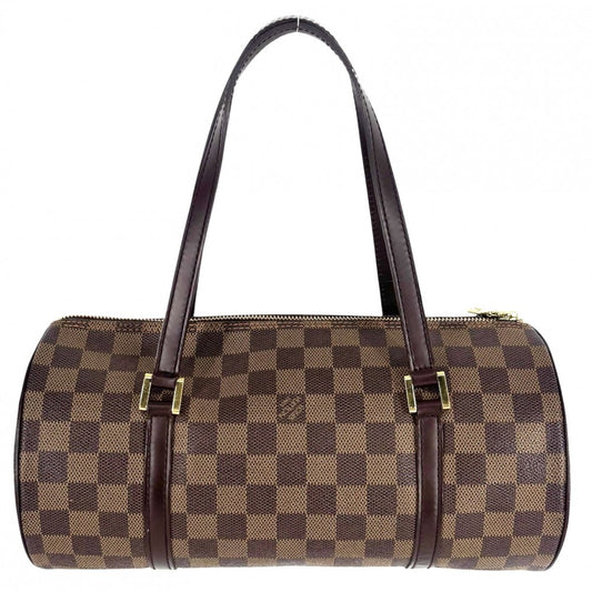LOUIS VUITTON ルイヴィトン ハンドバッグ パピヨン30 かばん N51303 ダミエキャンバス ブラウン 茶 ゴールド金具 レディース【中古品】
