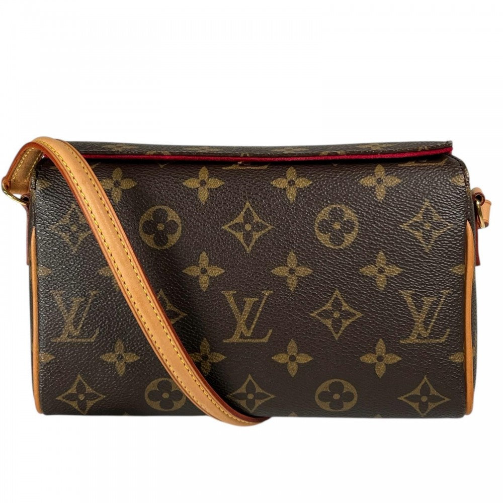 LOUIS VUITTON ルイヴィトン ハンドバッグ ﾚｼﾀﾙ M51900 モノグラムキャンバス ブラウン 茶 ゴールド金具 レディース【中古品】