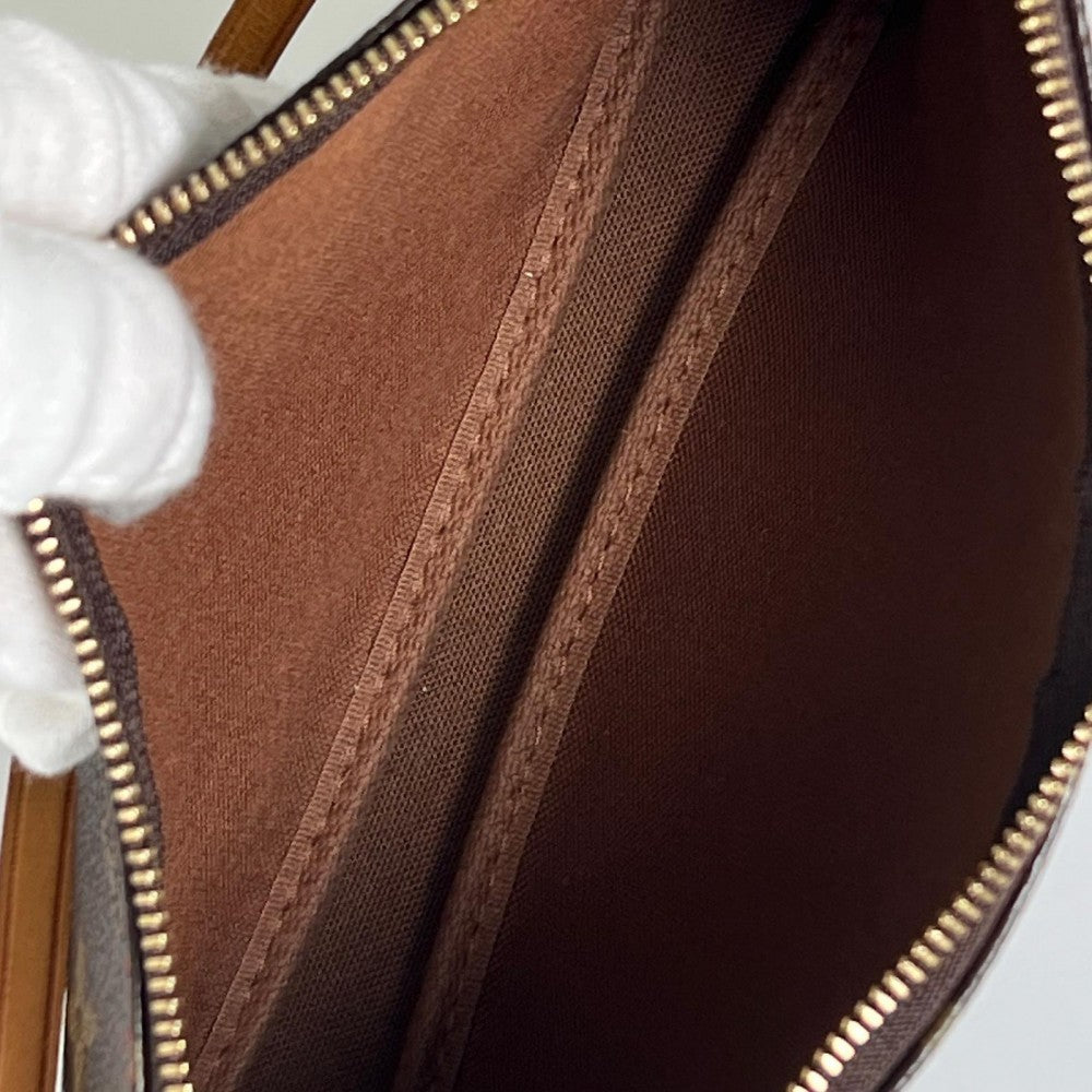 LOUIS VUITTON ルイヴィトン ハンドバッグ ｱｸｾｿﾜｰﾙ M95008 モノグラムキャンバス ブラウン 茶 ゴールド金具 レディース【中古品】