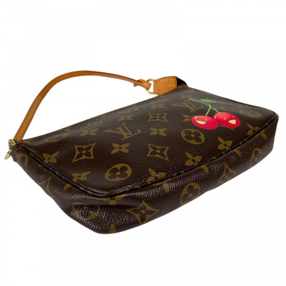 LOUIS VUITTON ルイヴィトン ハンドバッグ ｱｸｾｿﾜｰﾙ M95008 モノグラムキャンバス ブラウン 茶 ゴールド金具 レディース【中古品】