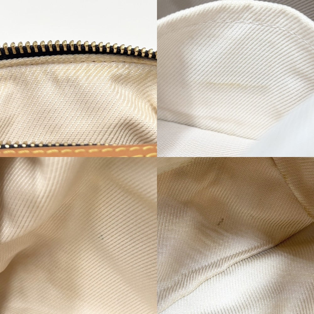 【開店SALE】 LOUIS VUITTON ルイヴィトン ハンドバッグ モノグラム ビュルPM クルーズライン ロープ M40238 ナイロン レザー ネイビー 紺 ゴールド金具 レディース【中古品】