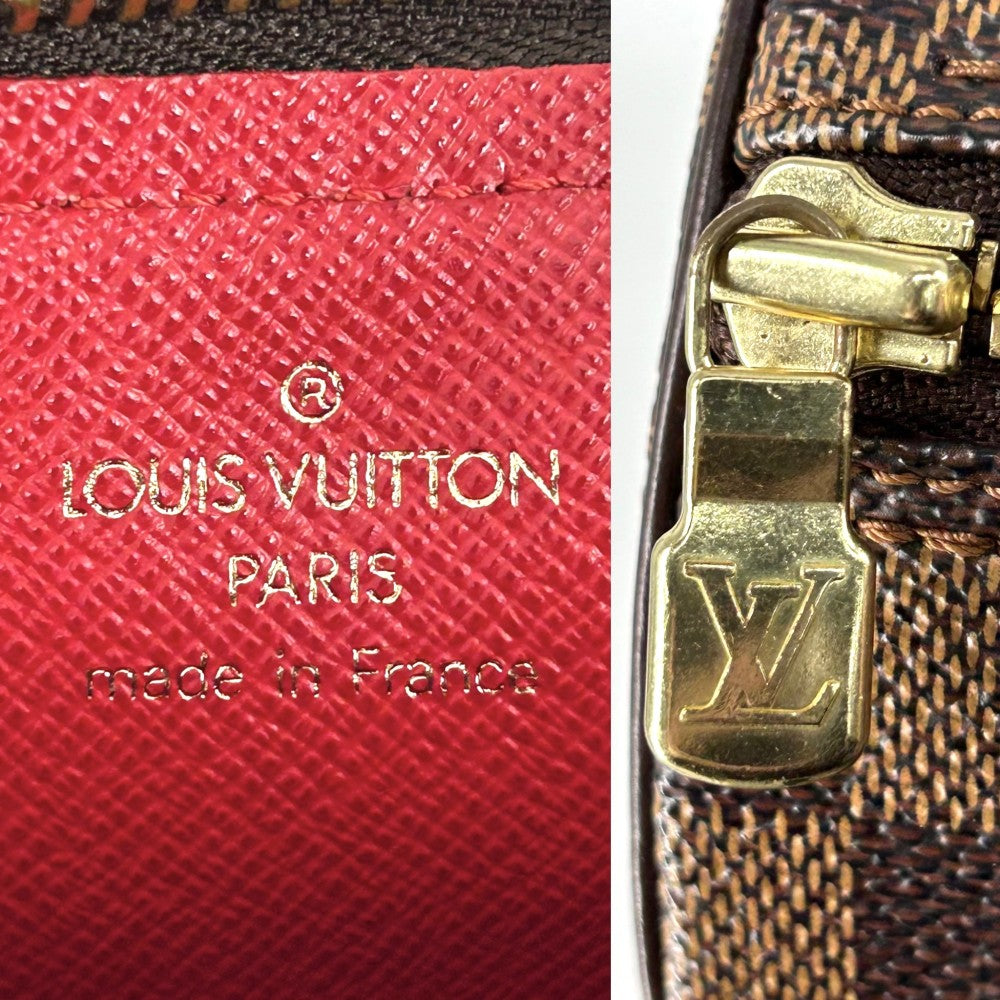 【開店SALE】 LOUIS VUITTON ルイヴィトン ハンドバッグ パピヨン30 N51303 ダミエキャンバス ブラウン 茶 ゴールド金具 レディース【中古品】